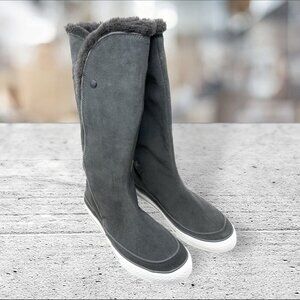 Converse All Star CT Beverly Womens Size 11 Gray Over Calf Winter Boots 525944C